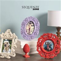 Cornice Sequenze Argenti sequenze color zone in Resina CZ0701 - CZ0701